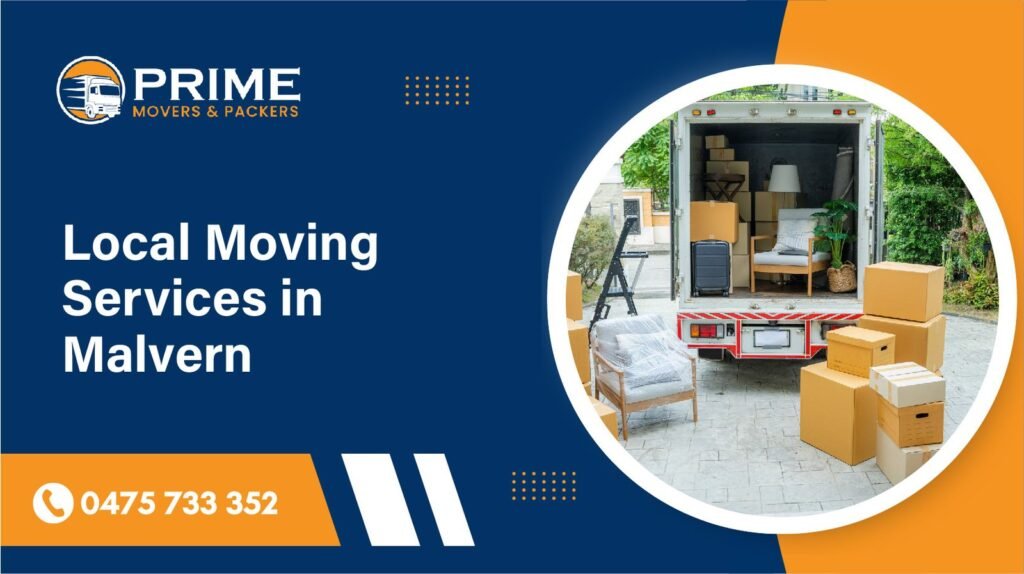 Local Moving Services in Malvern