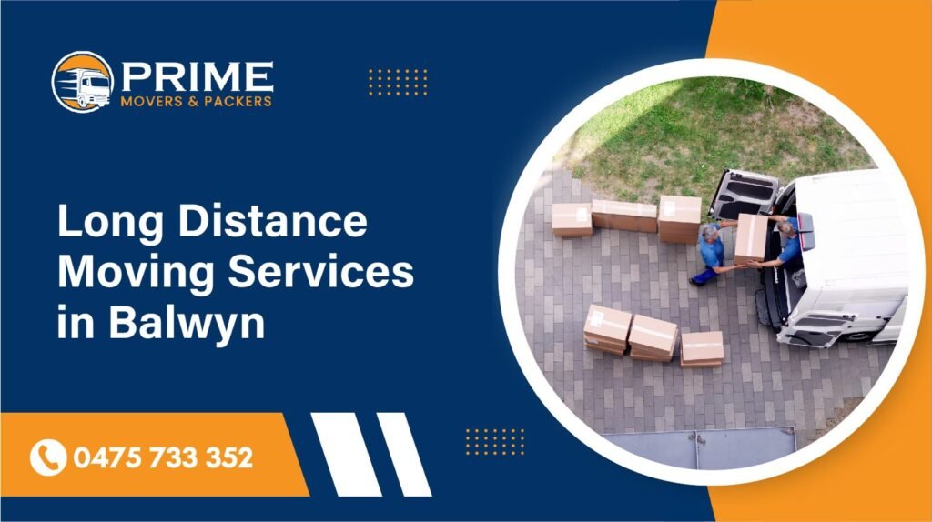 Long Distance Moving Services in Balwyn