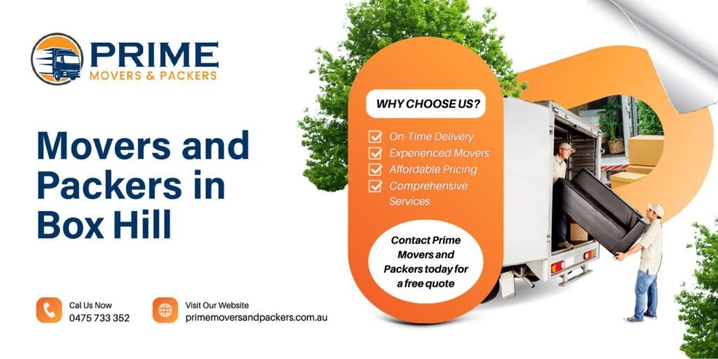 Movers and Packers Services in Box Hill