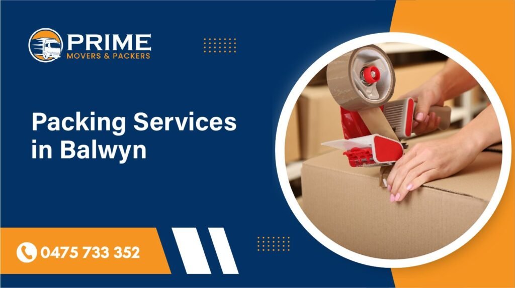 Packing Services in Balwyn
