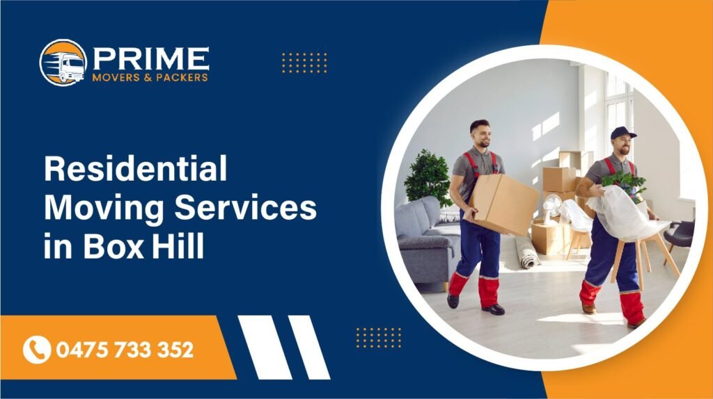 Residential Moving Services in Box Hill