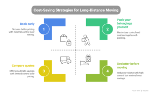 Tips to Save on Long Distance Moving Costs - visual selection