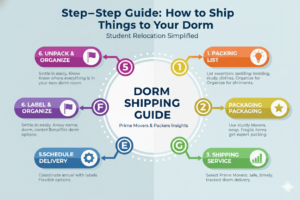 how to ship things to your dorm