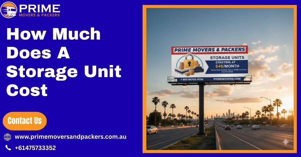 2026 Price Guide: How Much Does a Storage Unit Cost in Melbourne?