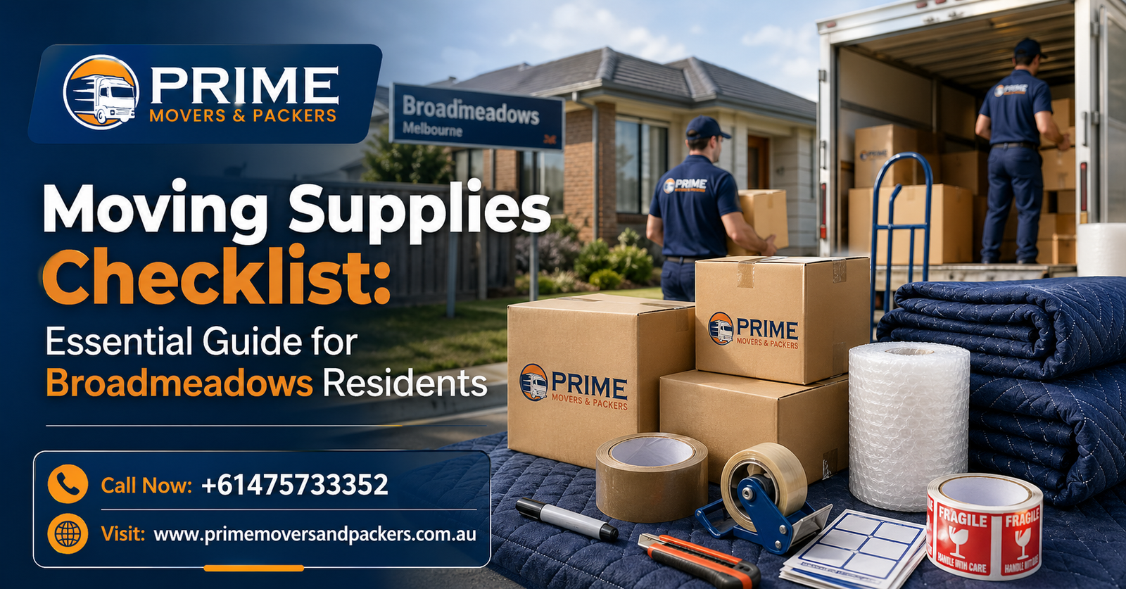 Moving Supplies Checklist: Essential Guide for Broadmeadows Residents